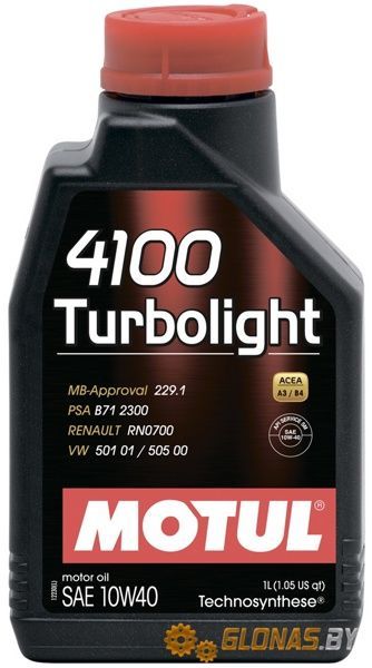 Motul 4100 Turbolight 10W40 1л