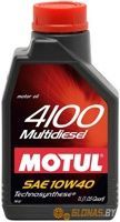 Motul 4100 Multidiesel 10W-40 1л - фото
