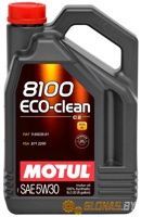 Motul 8100 Eco-clean C2 5W-30 5л - фото