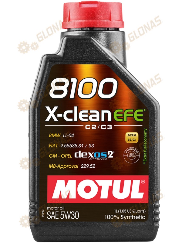 Motul 8100 X-clean EFE 5W-30 1л