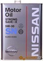 Nissan Strong Save X 5W-30 SN 4л - фото