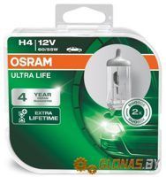 Osram H4 Ultra Life 2шт - фото