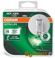 Osram H7 Ultra Life 2шт - фото