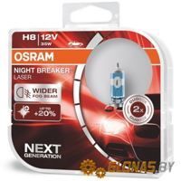 Osram H8 Night Breaker Laser 2шт - фото