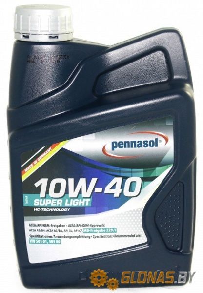 Pennasol Super Light 10W-40 1л