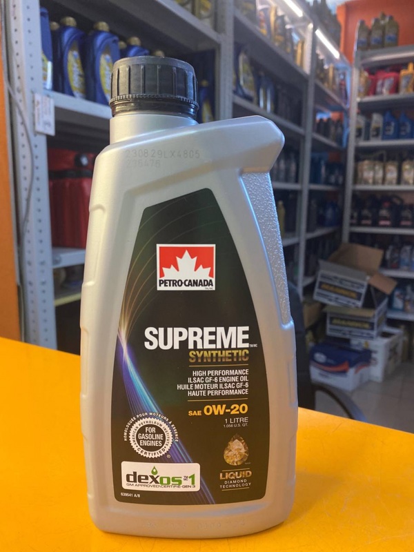 Petro-Canada Supreme Synthetic 0W-20 1л