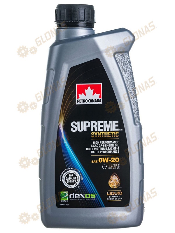 Petro-Canada Supreme Synthetic 0W-20 1л