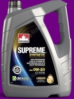 Petro-Canada Supreme Synthetic 0W-20 5л - фото