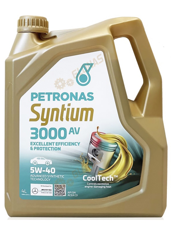 Petronas Syntium 3000 AV 5W-40 4л