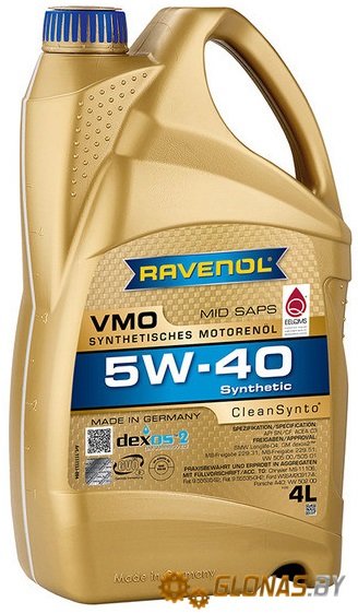 Ravenol VMO 5w-40 4л