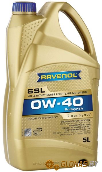 Ravenol SSL 0W-40 5л