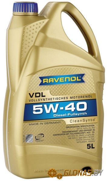 Ravenol VDL 5w-40 5л