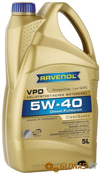 Ravenol VPD 5w-40 5л