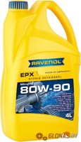 Ravenol EPX 80W-90 GL-5 4л - фото