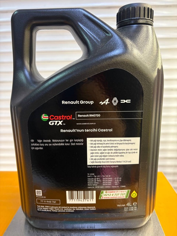 Renault RN720 5W-30 4л