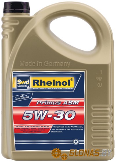 Swd Rheinol Primus ASM 5W-30 5л