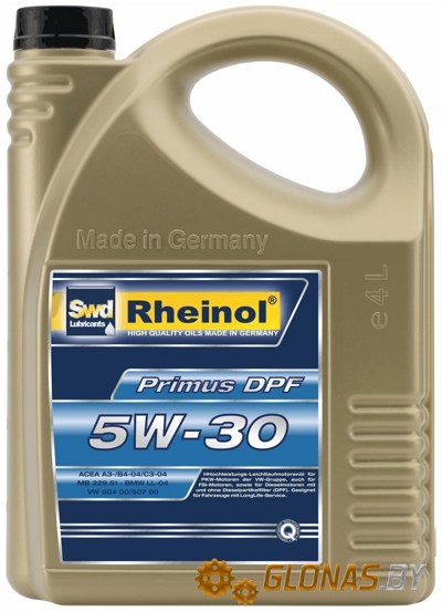 Swd Rheinol Primus DPF 5W-30 5л