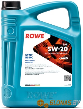 Rowe Hightec Synt RS HC SAE 5W-20 5л