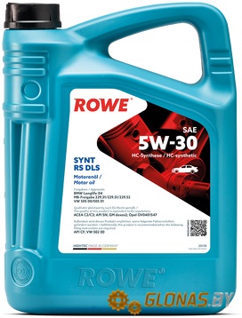Rowe Hightec Synt RS DLS SAE 5W-30 5л