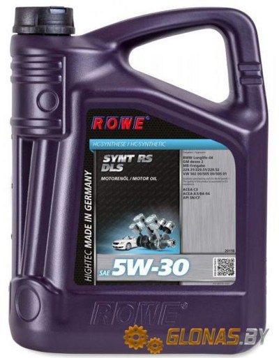 Rowe Hightec Synt RS DLS SAE 5W-30 5л