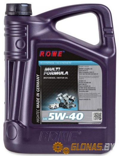 Rowe Hightec Multi Formula SAE 5W-40 5л
