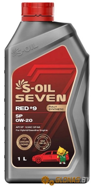 S-Oil 7 RED #9 SP 0W-20 1л