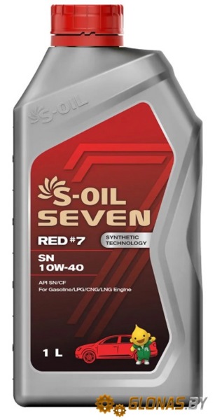 S-Oil 7 RED #7 SN 10W-40 1л