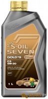 S-Oil 7 GOLD #9 C3 5W-30 1л - фото