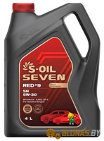 S-Oil 7 RED #9 SN 5W-30 4л - фото