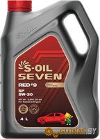 S-Oil 7 RED #9 SP 5W-30 4л - фото