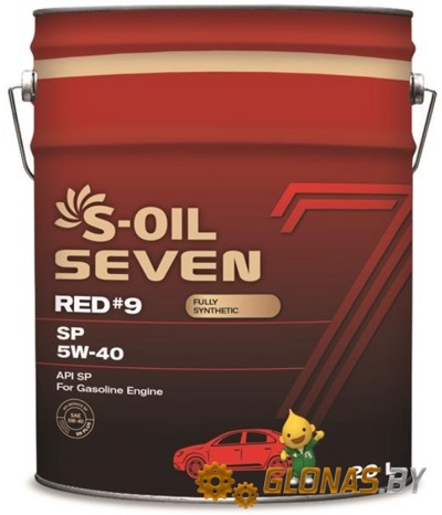 S-Oil 7 RED #9 SP 5W-40 20л