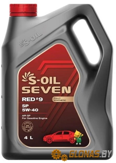 S-Oil 7 RED #9 SP 5W-40 4л
