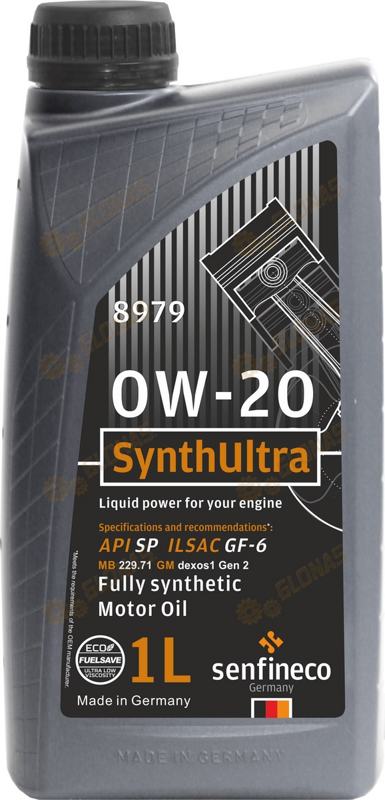 Senfineco SynthUltra 0w20 SP GF-6 1л