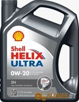 Shell Helix Ultra SN 0W-20 4л - фото