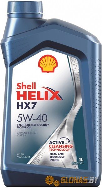 Shell Helix HX7 5W-40 1л