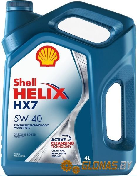Shell Helix HX7 5W-40 4л