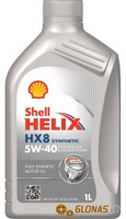 Shell Helix HX8 5W-40 1л - фото