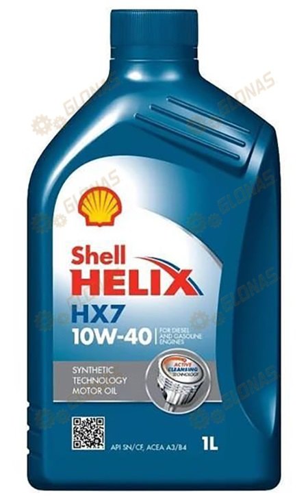 Shell Helix HX7 10W-40 1л