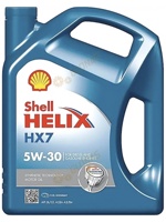 Shell Helix HX7 5W-30 4л - фото