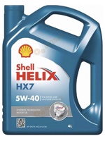 Shell Helix HX7 5W-40 4л - фото