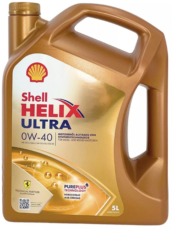 Shell Helix Ultra 0W-40 5л