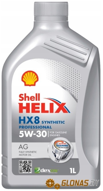 Shell Helix HX8 Professional AG 5W-30 1л