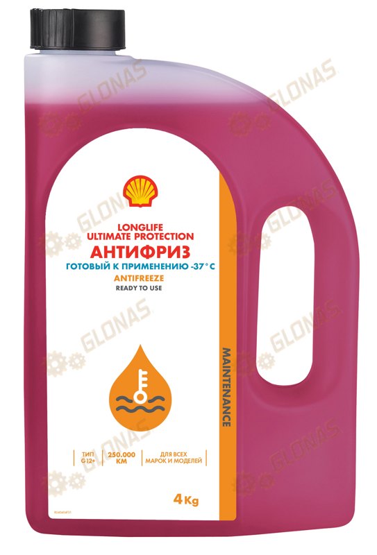 Shell Longlife Ultimate protection G12+ 4кг