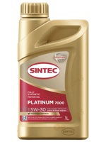 Sintec Platinum 7000 5w-30 SL/CF 1л - фото