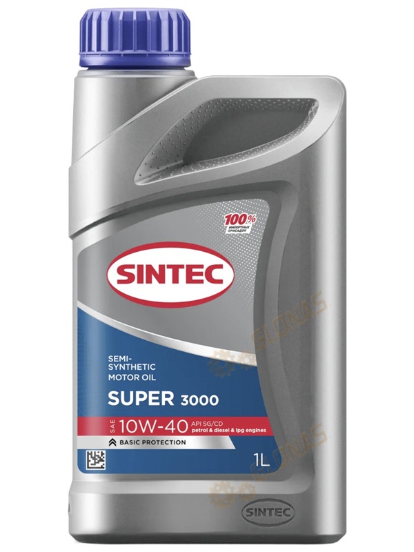 Sintec Super 3000 10w-40 SG/CD 1л