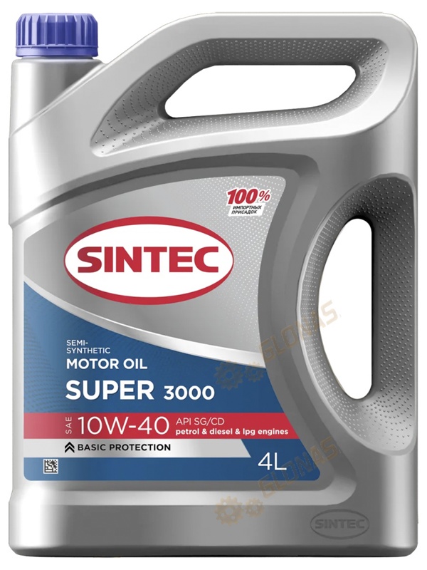 Sintec Super 3000 10w-40 SG/CD 4л
