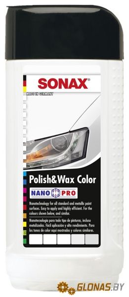Sonax полироль (белый) 250мл - фото