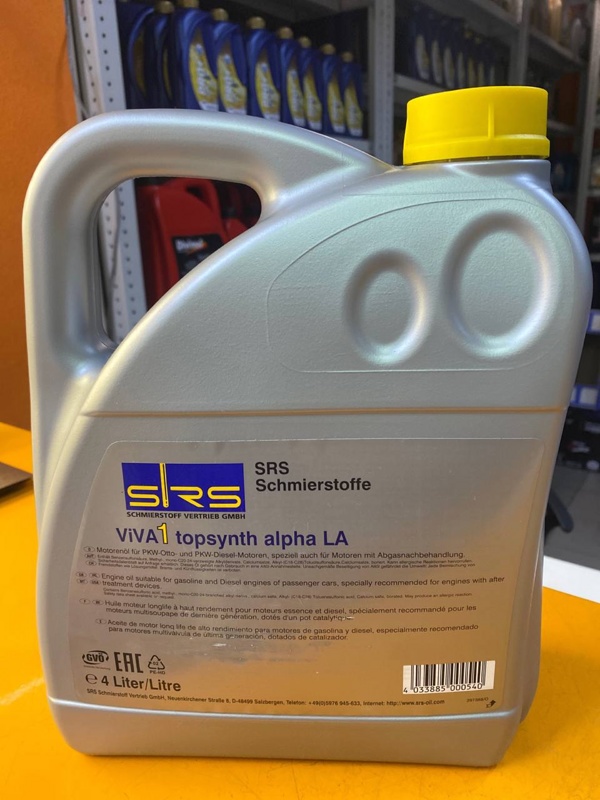 SRS Viva 1 topsynth alpha LA 5W-30 4л