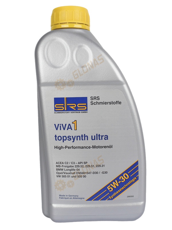 SRS Viva 1 topsynth ultra 5w-30 1л