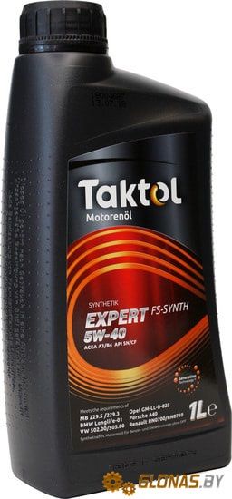 Taktol Expert FS-Synth 5W-40 1л